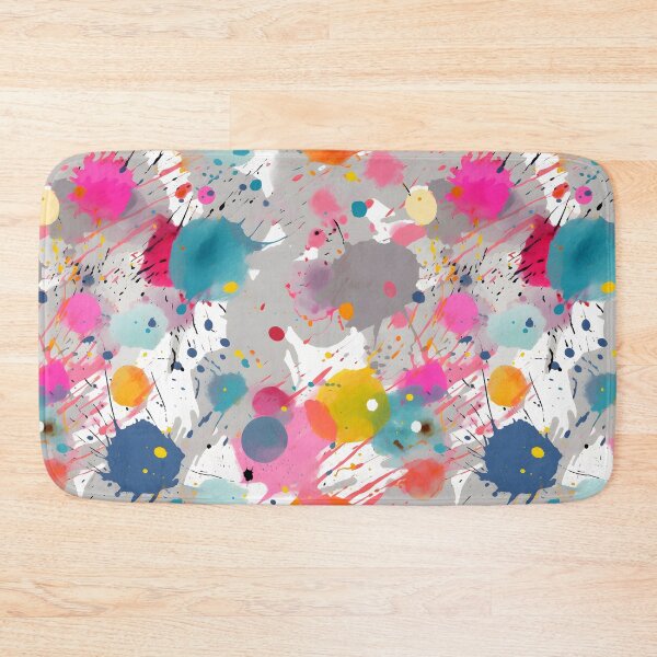 Item preview, Cheerful Colorful Paint Splatter Patterns designed and sold by Wonder Of Light.