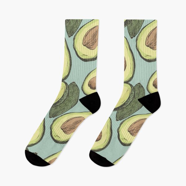Item preview, an avocado a day, avocado pattern designed and sold by ArtVilleStore.