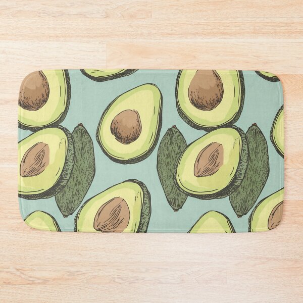 Item preview, an avocado a day, avocado pattern designed and sold by ArtVilleStore.