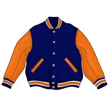 Detroit Stars Orange Varsity Jacket - Danezon