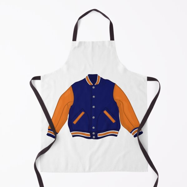 Item preview, Blue and Orange Varsity Jacket designed and sold by Alexandra Jones.