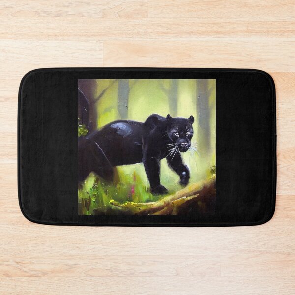 Item preview, Black Panther (4) Wild Cat  designed and sold by CrankyOldDude.