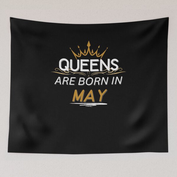 Item preview, Queens are born in may designed and sold by Artzemia.