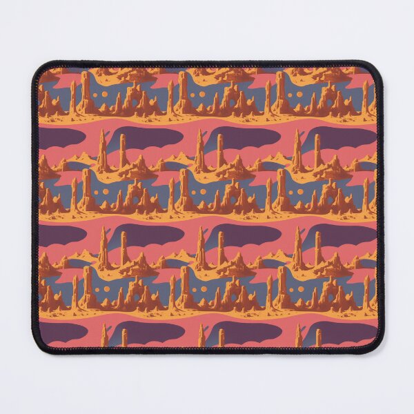 Item preview, Surreal Vector art of Desert with Pink and Blue Background designed and sold by Aaron2610.