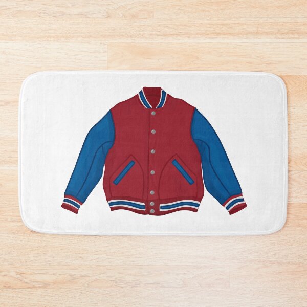 Item preview, Red and Blue Varsity Jacket designed and sold by Alexandra Jones.