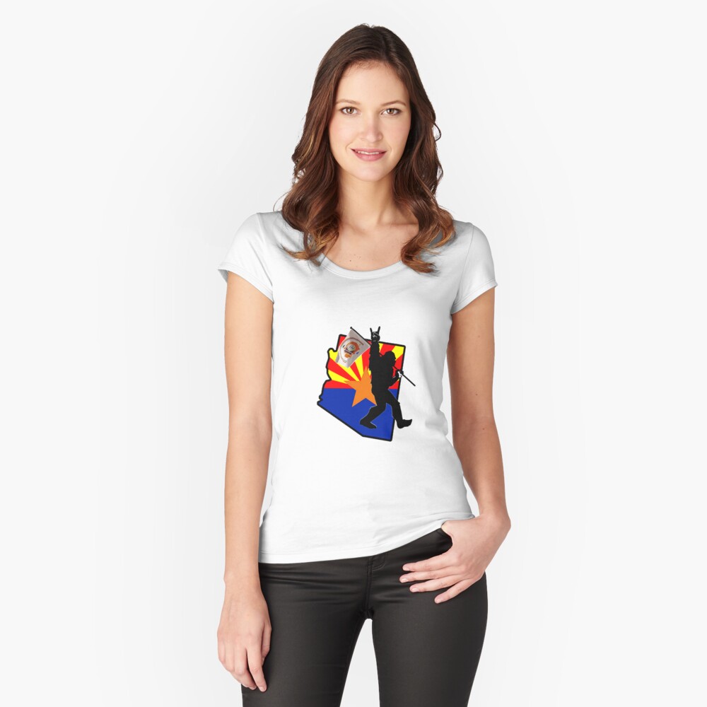 Item preview, Fitted Scoop T-Shirt designed and sold by NativeGraffix.