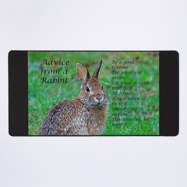Item preview, Advice From A Rabbit designed and sold by Deb Oppermann.