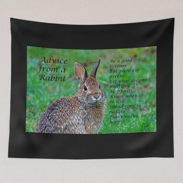 Item preview, Advice From A Rabbit designed and sold by Deb Oppermann.