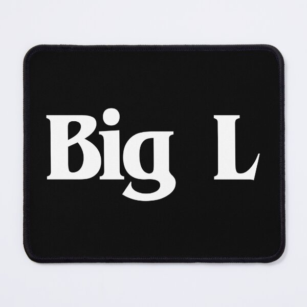 Item preview, Big L Font 1 White designed and sold by EbtsOby.