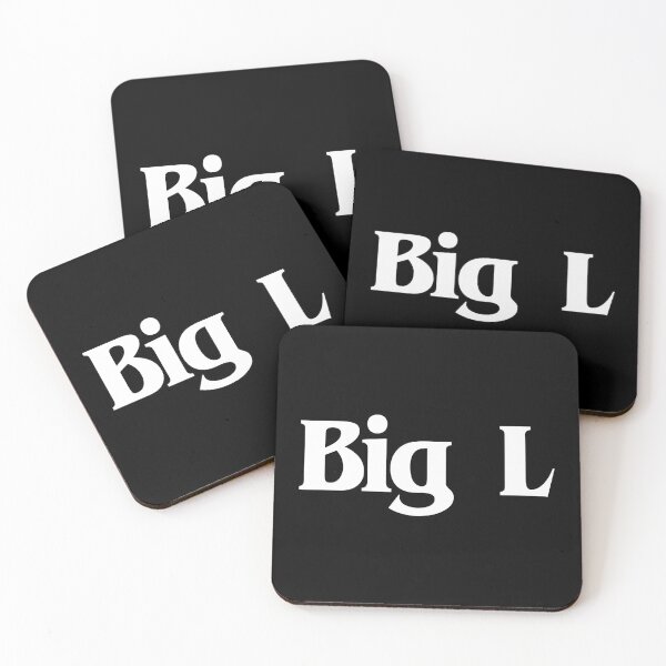 Item preview, Big L Font 1 White designed and sold by EbtsOby.