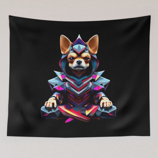 Item preview, Wicked Chihuahua Dog God designed and sold by MadHouseVisions.