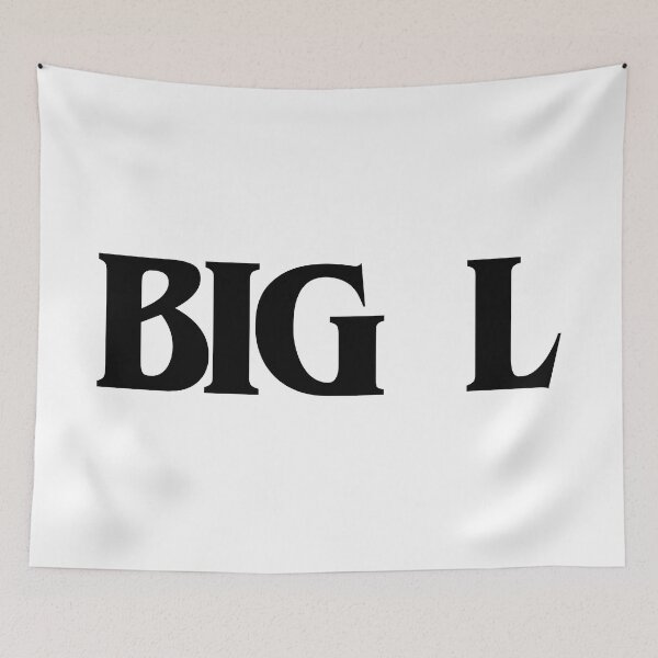 Item preview, Big L Font 1 Black designed and sold by EbtsOby.