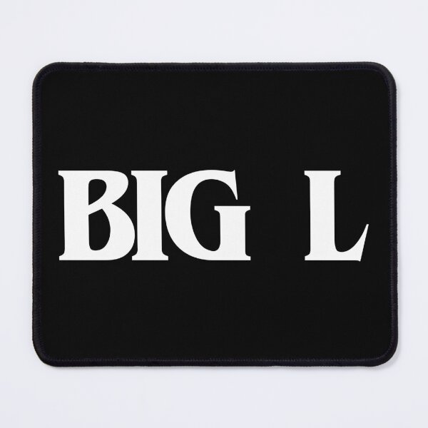 Item preview, Big L Font 1 White designed and sold by EbtsOby.