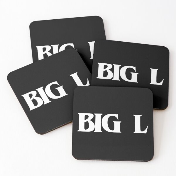 Item preview, Big L Font 1 White designed and sold by EbtsOby.