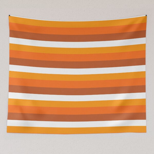 Item preview, Retro warm sunset stripes designed and sold by Freewheeling.