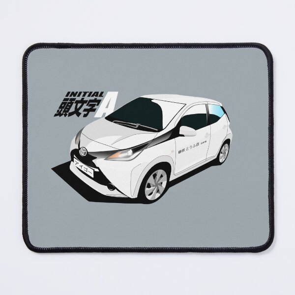 Item preview, Initial A: Aygo-t a New Tofu Delivery System! (White Flash) designed and sold by Manic2019.