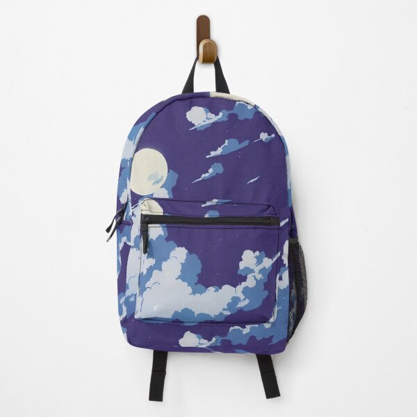 Item preview, Clouds and Moon Print designed and sold by SmirkingDesigns.