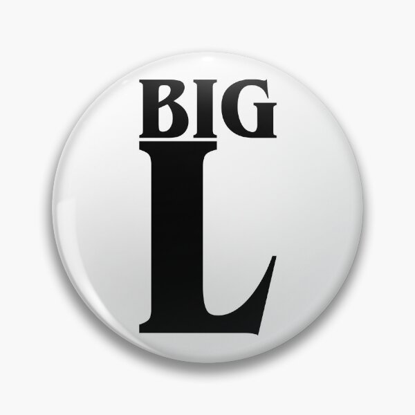 Item preview, Big L Font 1 Black designed and sold by EbtsOby.