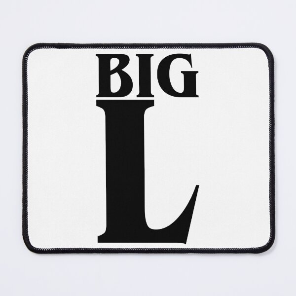 Item preview, Big L Font 1 Black designed and sold by EbtsOby.