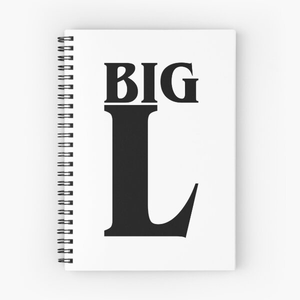 Item preview, Big L Font 1 Black designed and sold by EbtsOby.