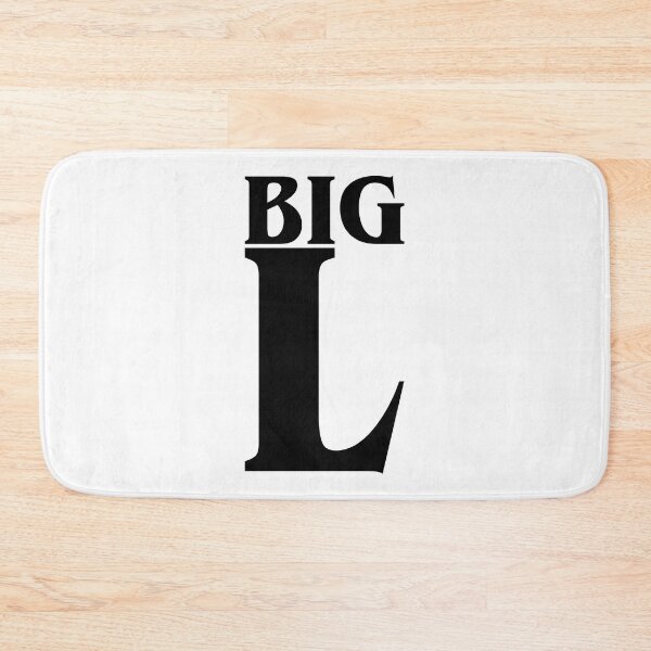 Item preview, Big L Font 1 Black designed and sold by EbtsOby.