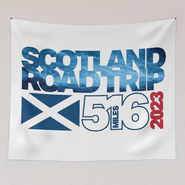 Item preview, Scotland Road Trip 2023 500 miles round the coast designed and sold by Inc-Solutions.