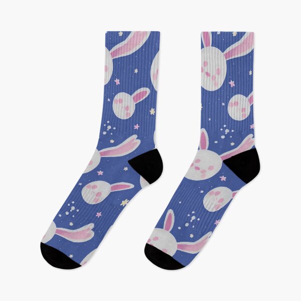 Item preview, Abstract Bunnies Print designed and sold by SmirkingDesigns.