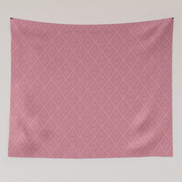 Item preview, Vintage-Inspired Rose Diamond Wallpaper Pattern designed and sold by Galaxxi.
