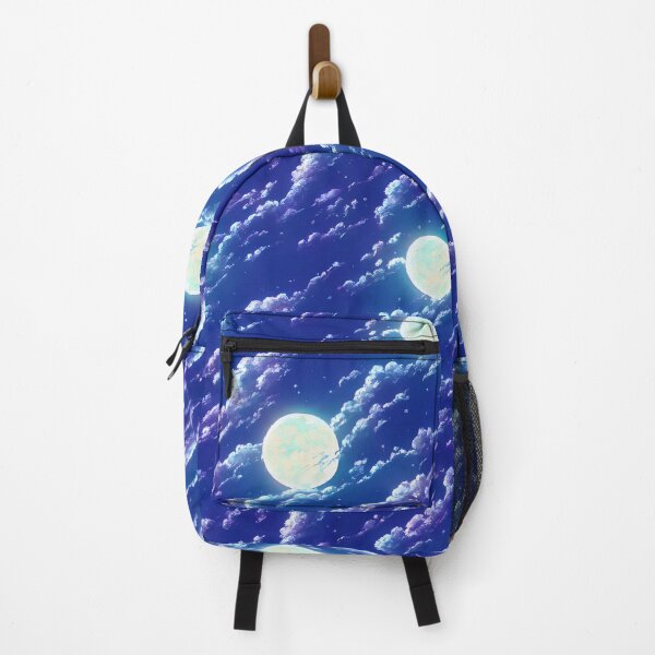 Item preview, Clouds and Moon Print designed and sold by SmirkingDesigns.