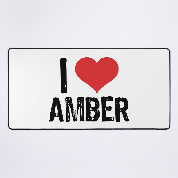 Item preview, I Love Amber designed and sold by The "I Love Everything" Shop.