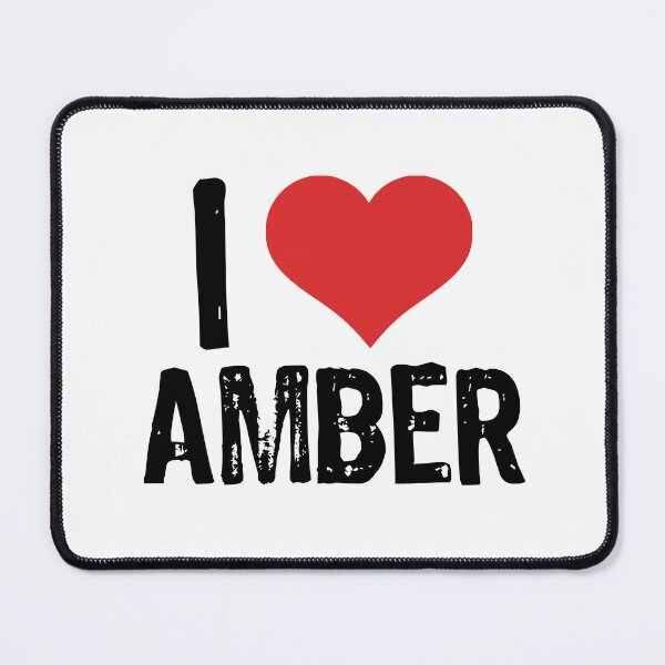 Item preview, I Love Amber designed and sold by The "I Love Everything" Shop.