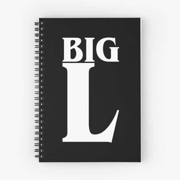 Item preview, Big L Font 1 White designed and sold by EbtsOby.