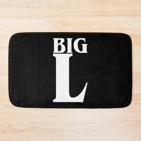 Item preview, Big L Font 1 White designed and sold by EbtsOby.