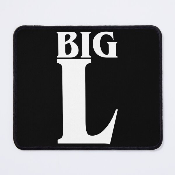 Item preview, Big L Font 1 White designed and sold by EbtsOby.