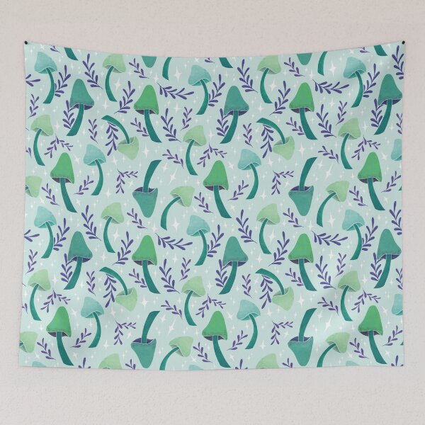 Item preview, Shroom Mint Garden Party designed and sold by artsylyons.