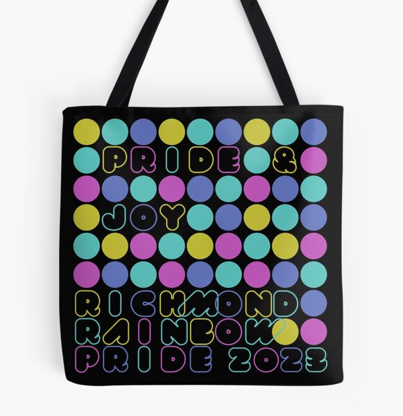 Pride & Joy Rainbow Gay LGPQTI Proud Tote Bag