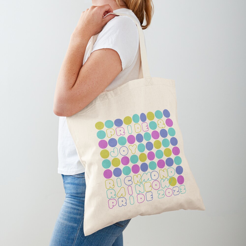 Pride & Joy Rainbow Gay LGPQTI Proud Tote Bag