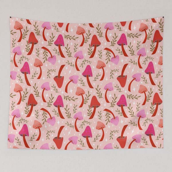 Item preview, Shroom Ruby Garden Party designed and sold by artsylyons.