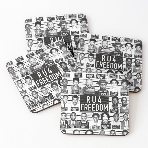 Item preview, Are You for Freedom; Mugshots;  designed and sold by StickerApe.