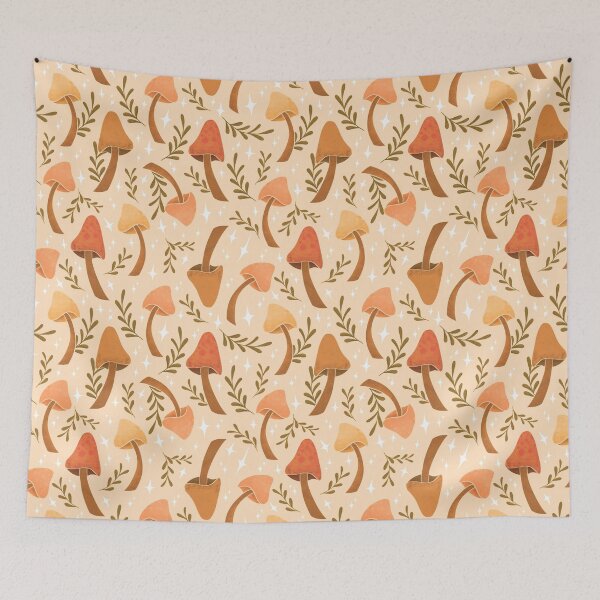 Item preview, Shroom Peach Shine Garden Party designed and sold by artsylyons.