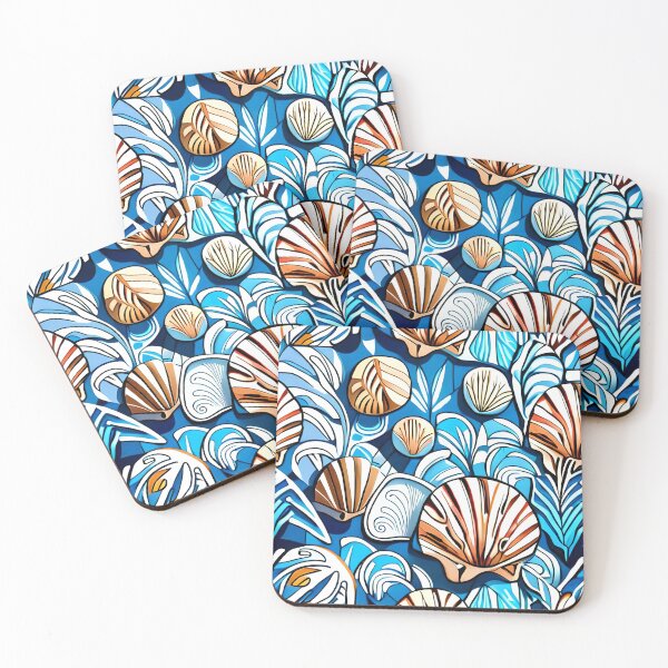 Item preview, Watercolor Seashells designed and sold by Gustavo Navarro.
