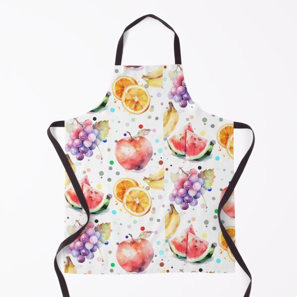 Item preview, Watercolor Fruits Seamless Patter Tile designed and sold by duke818.