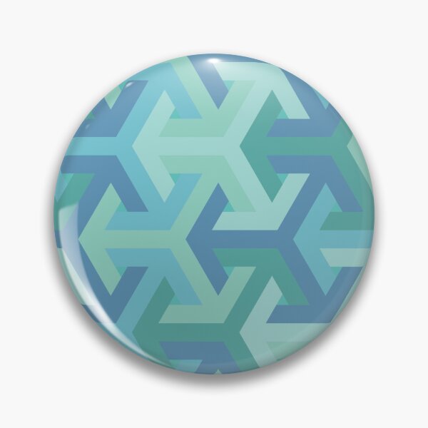 Item preview, Hexagon-based pattern - "Ocean" designed and sold by Hemindway.