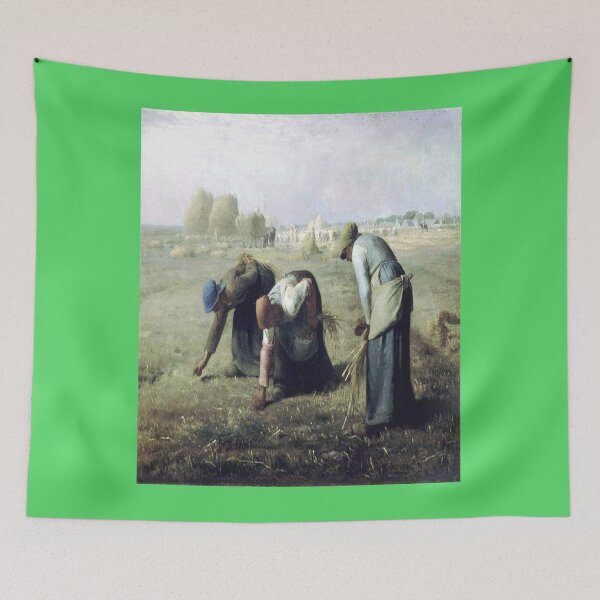 Item preview, Famous Realist Artist: Jean Francois Millet - The Gleaners (1857) designed and sold by mturns57.