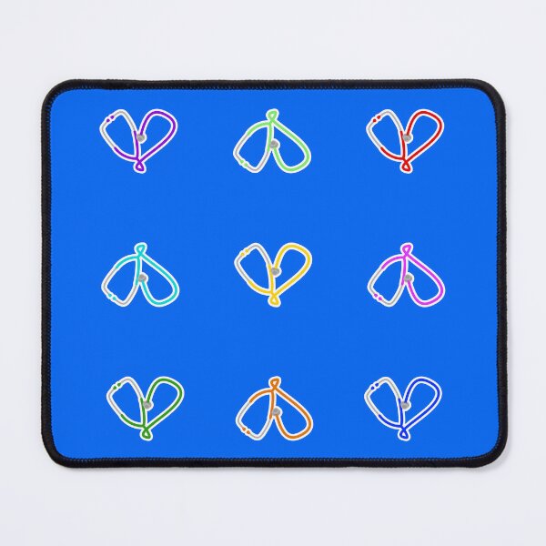 Item preview, Heart of Medicine - Multicolor Pattern on Royal Blue designed and sold by Artsy-Chemist.
