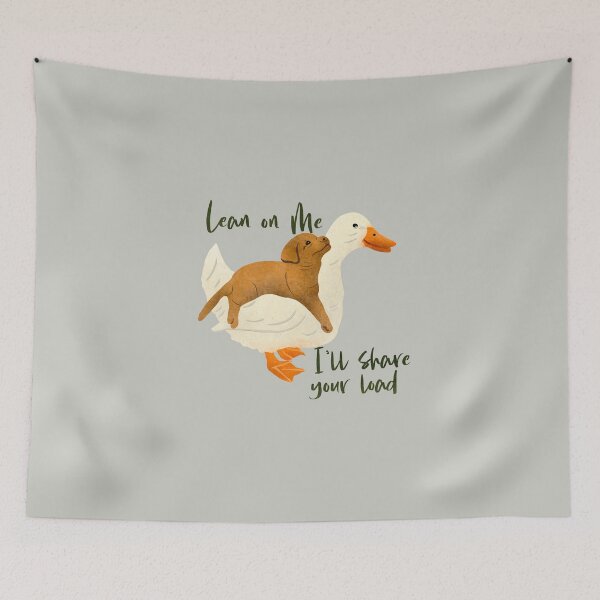 Item preview, Lean on Me, I’ll share your load designed and sold by Ale's Art.