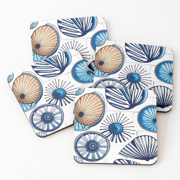 Item preview, Watercolor Seashells designed and sold by Gustavo Navarro.