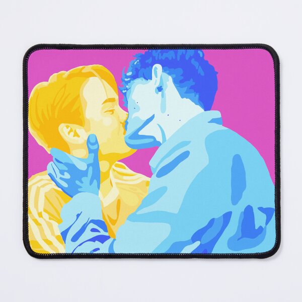Photo Booth Kisses Mouse Pad