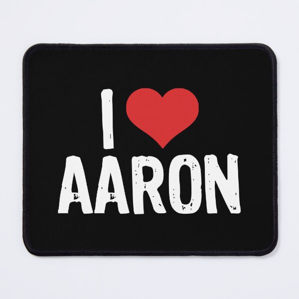 Item preview, I Love Aaron designed and sold by The "I Love Everything" Shop.