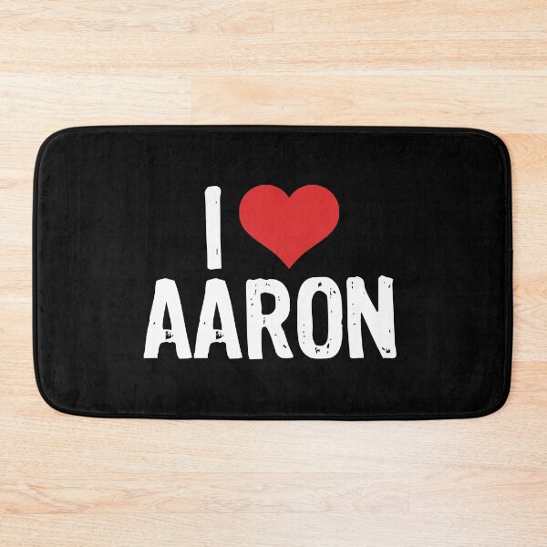 Item preview, I Love Aaron designed and sold by The "I Love Everything" Shop.